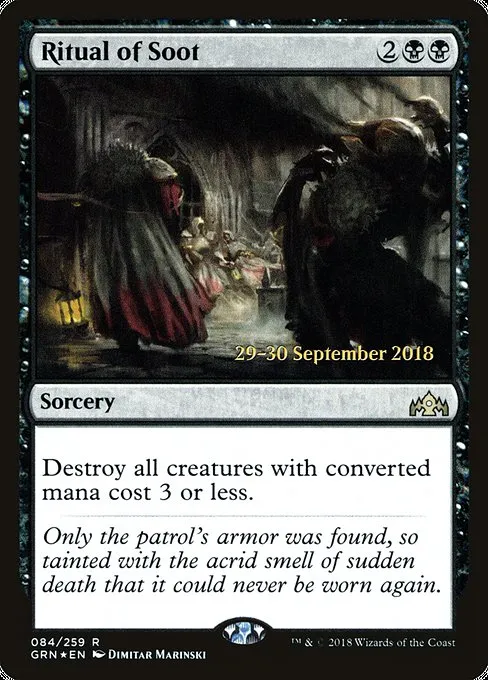 Ritual of Soot · Guilds of Ravnica Promos 84s/84