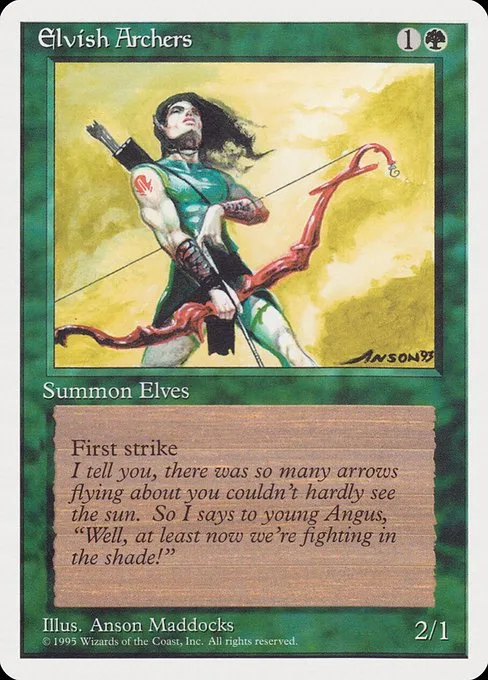Elvish Archers · Rivals Quick Start Set 40/65