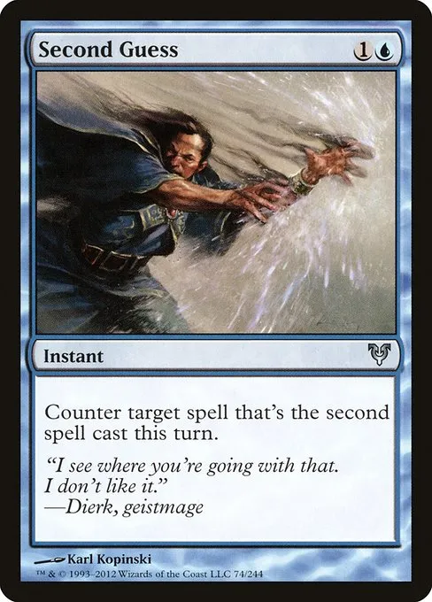 Second Guess · Avacyn Restored 74/244