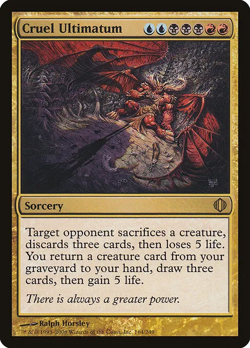 Cruel Ultimatum · Shards of Alara 164/250