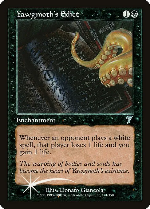 Yawgmoth's Edict · Seventh Edition 171★/708