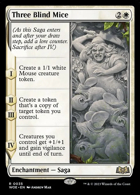 Three Blind Mice · Wilds of Eldraine 35/381