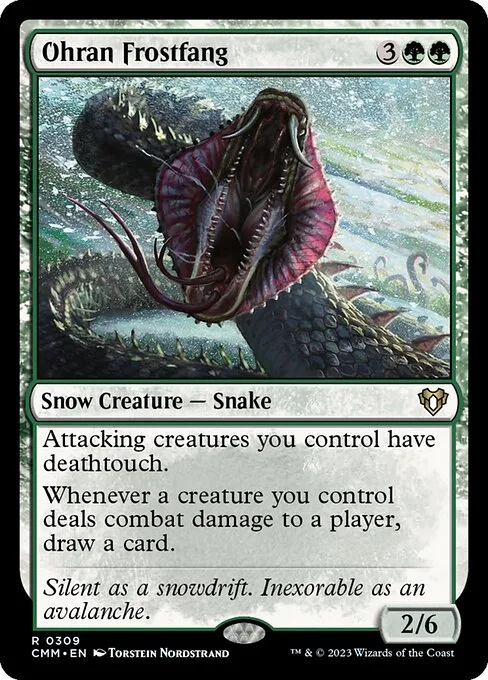 Ohran Frostfang · Commander Masters 309/1067