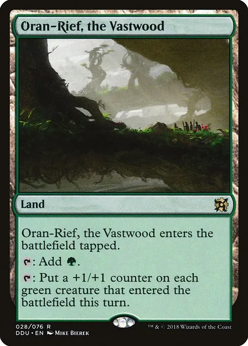 Oran-Rief, the Vastwood · Duel Decks: Elves vs. Inventors 28/76