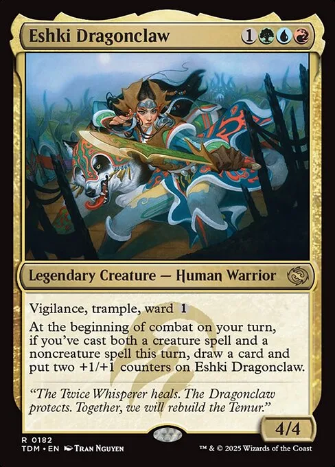 Eshki Dragonclaw · Tarkir: Dragonstorm 182/427