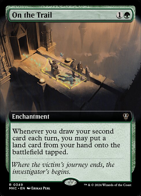 On the Trail · Murders at Karlov Manor Commander 349/358