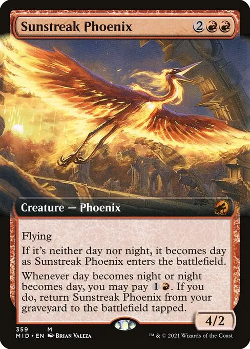 Sunstreak Phoenix · Innistrad: Midnight Hunt 359/399