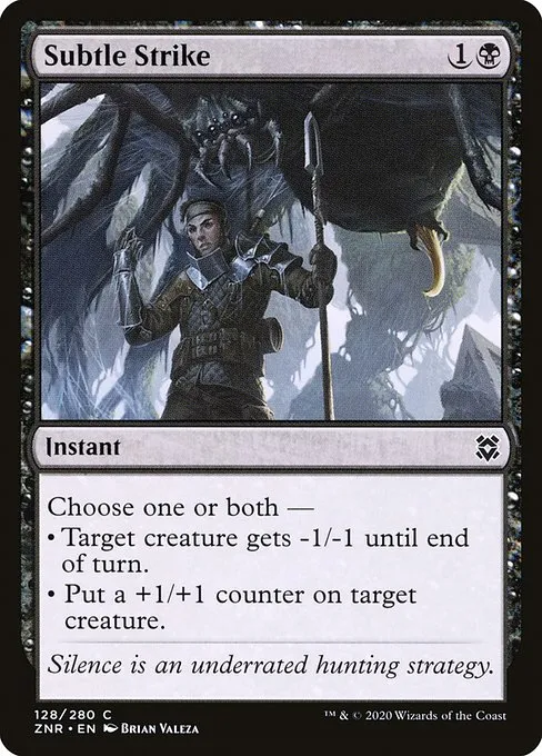 Subtle Strike · Zendikar Rising 128/407