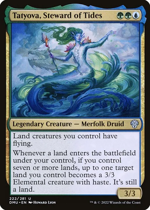 Tatyova, Steward of Tides · Dominaria United 222/453