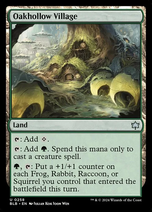 Oakhollow Village · Bloomburrow 258/398