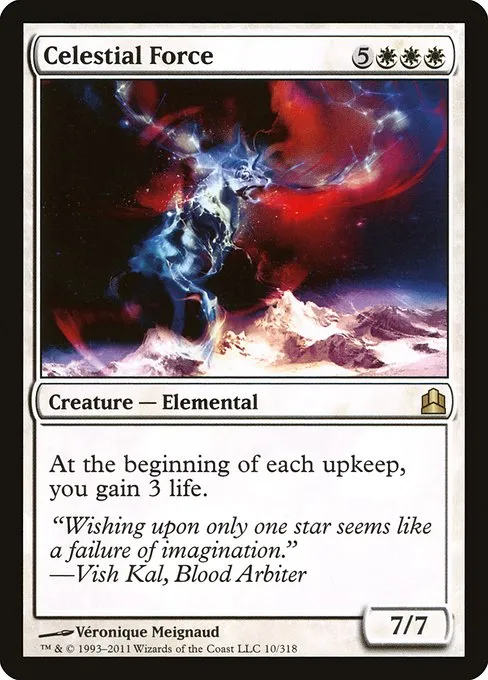 Celestial Force · Commander 2011 10/318
