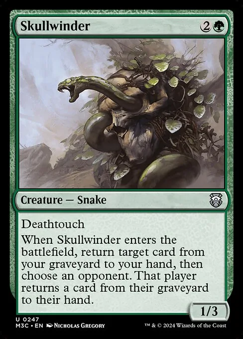 Skullwinder · Modern Horizons 3 Commander 247/398