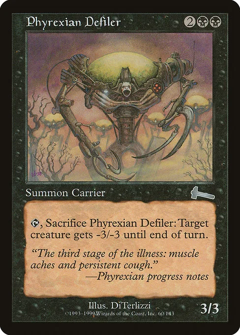 Phyrexian Defiler · Urza's Legacy 60/143