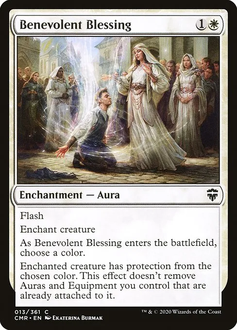 Benevolent Blessing · Commander Legends 13/718