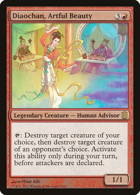 Diaochan, Artful Beauty · Commander's Arsenal 5/18