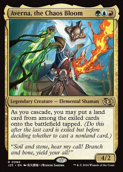 Averna, the Chaos Bloom · Foundations Jumpstart 80/779