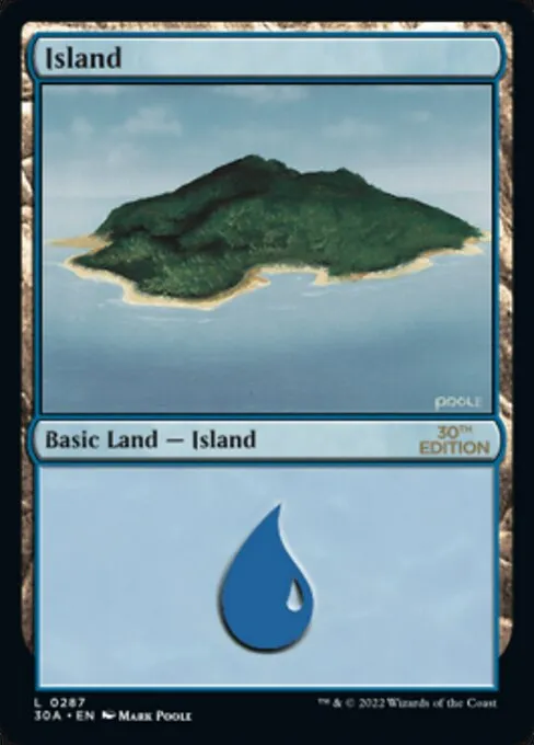 Island · 30th Anniversary Edition 287/594