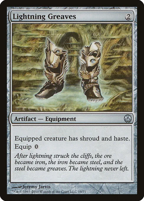 Lightning Greaves · Duel Decks: Phyrexia vs. the Coalition 19/71