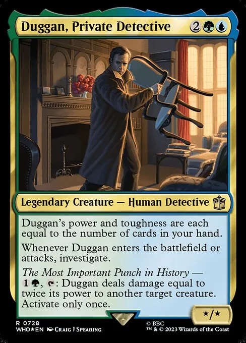 Duggan, Private Detective · Doctor Who 728/1178