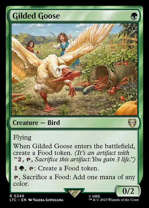 Gilded Goose · Tales of Middle-earth Commander 246/591