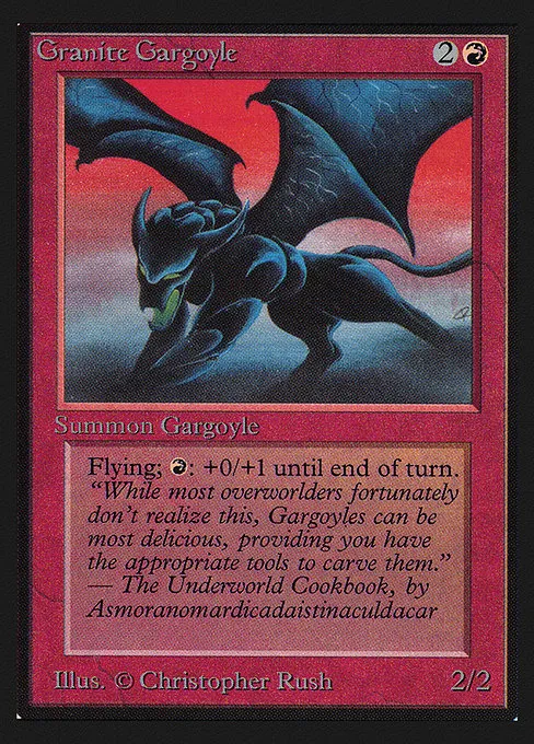 Granite Gargoyle · Intl. Collectors' Edition 156/302