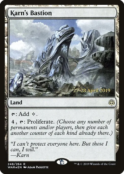 Karn's Bastion · War of the Spark Promos 248s/176