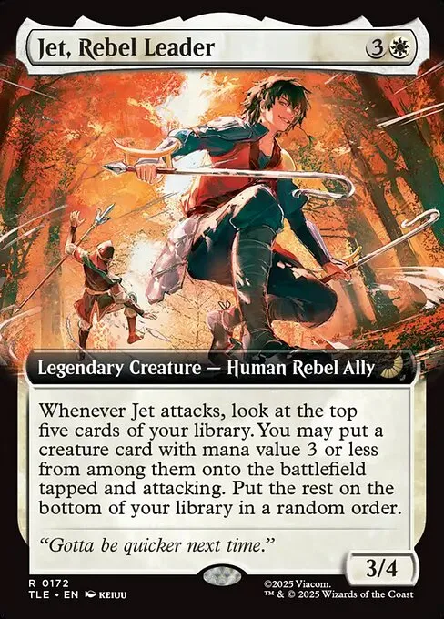 Jet, Rebel Leader · Avatar: The Last Airbender Eternal 172/317