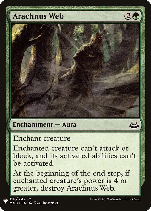 Arachnus Web · The List MM3-118/5050