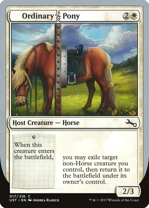 Ordinary Pony · Unstable 17/268