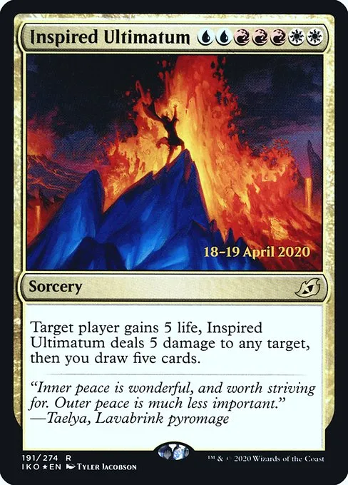 Inspired Ultimatum · Ikoria: Lair of Behemoths Promos 191s/137