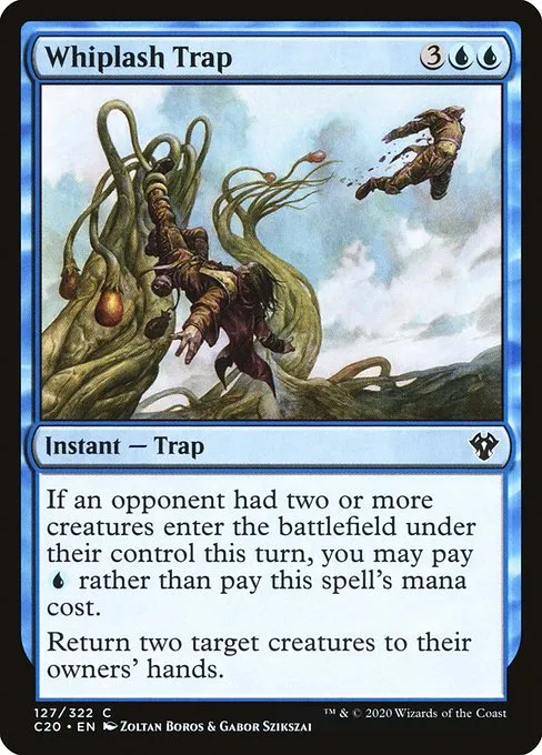 Whiplash Trap · Commander 2020 127/322