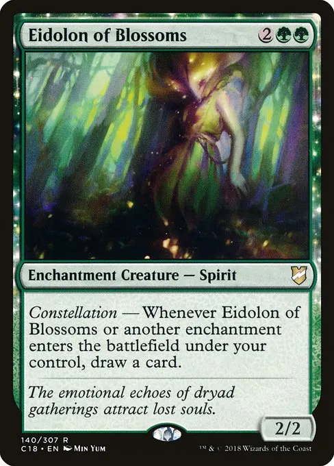 Eidolon of Blossoms · Commander 2018 140/307