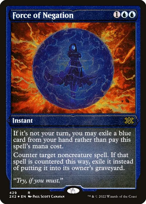 Force of Negation · Double Masters 2022 429/579