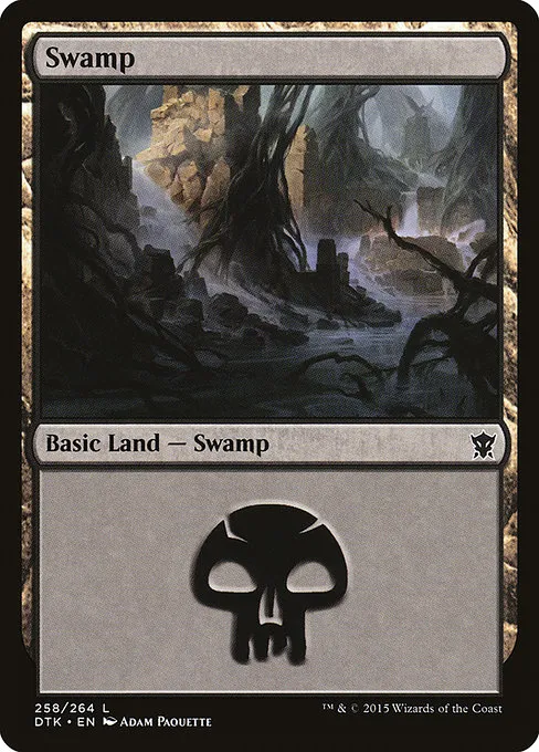 Swamp · Dragons of Tarkir 258/264