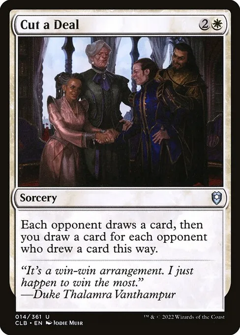 Cut a Deal · Commander Legends: Battle for Baldur's Gate 14/936