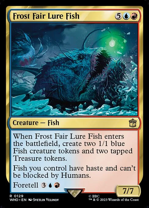 Frost Fair Lure Fish · Doctor Who 129/1178