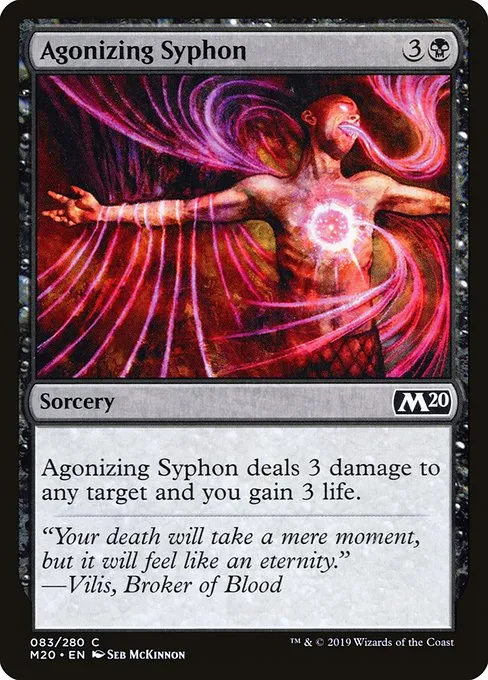 Agonizing Syphon · Core Set 2020 83/346