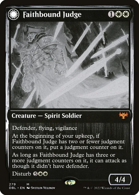 Faithbound Judge // Sinner's Judgment · Innistrad: Double Feature 279/535