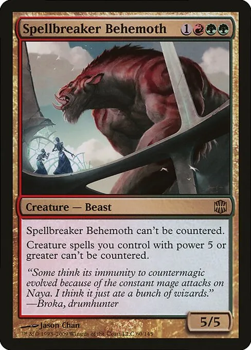 Spellbreaker Behemoth · Magic Player Rewards 2009 60/13