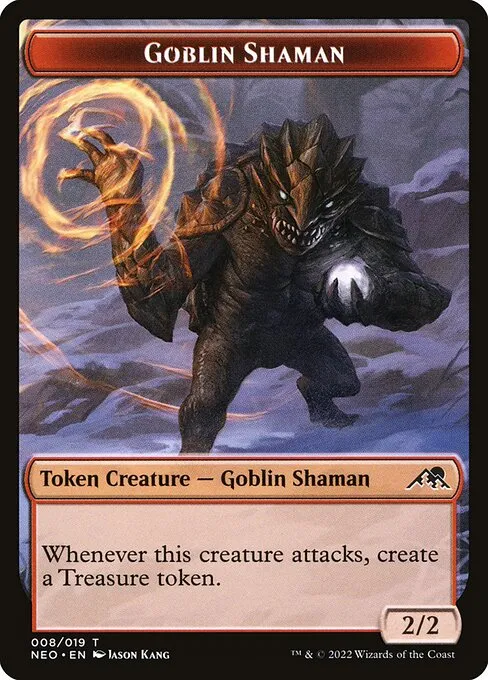 Goblin Shaman · Kamigawa: Neon Dynasty Tokens 8/19
