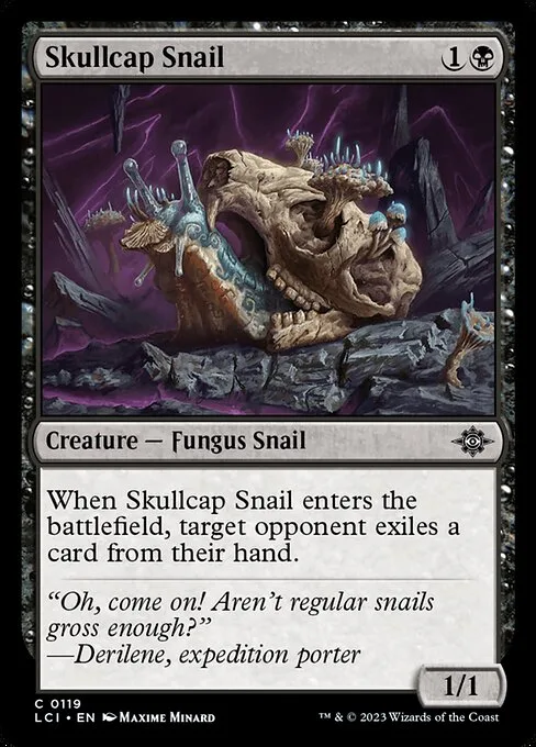 Skullcap Snail · The Lost Caverns of Ixalan 119/416