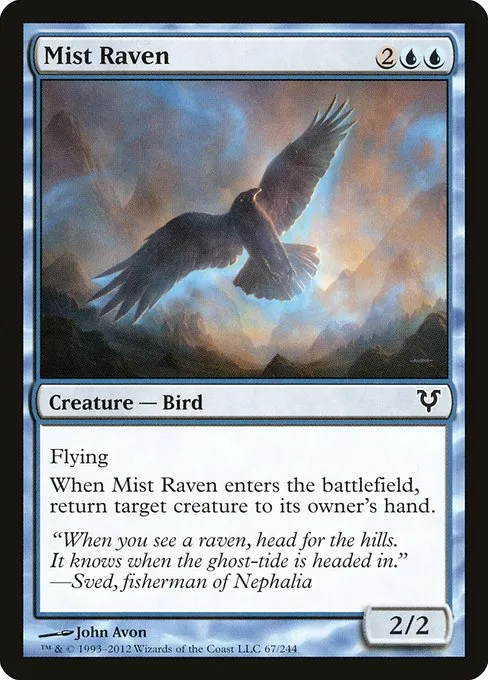 Mist Raven · Avacyn Restored 67/244