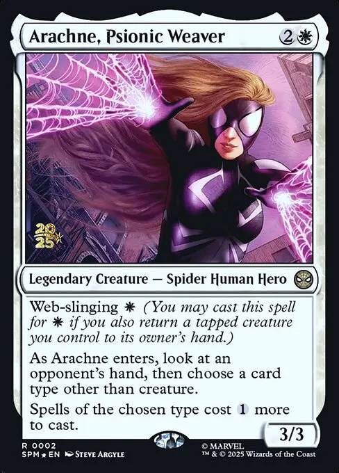 Arachne, Psionic Weaver · Marvel's Spider-Man Promos 2s/68