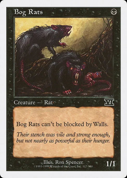 Bog Rats · Classic Sixth Edition 117/351