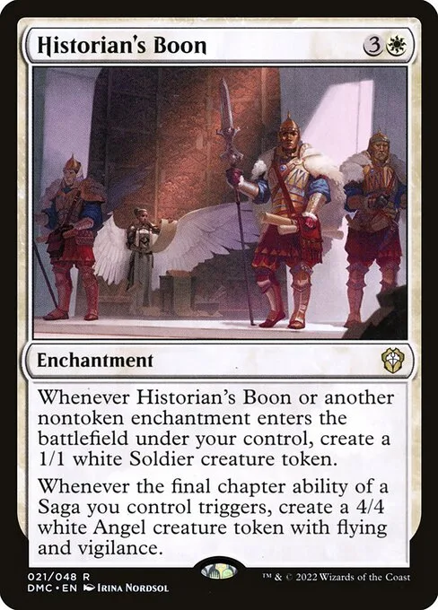 Historian's Boon · Dominaria United Commander 21/240