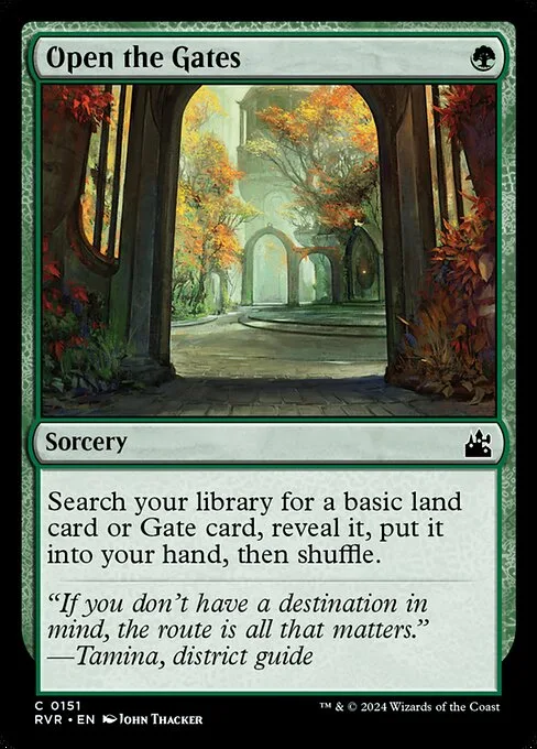 Open the Gates · Ravnica Remastered 151/531