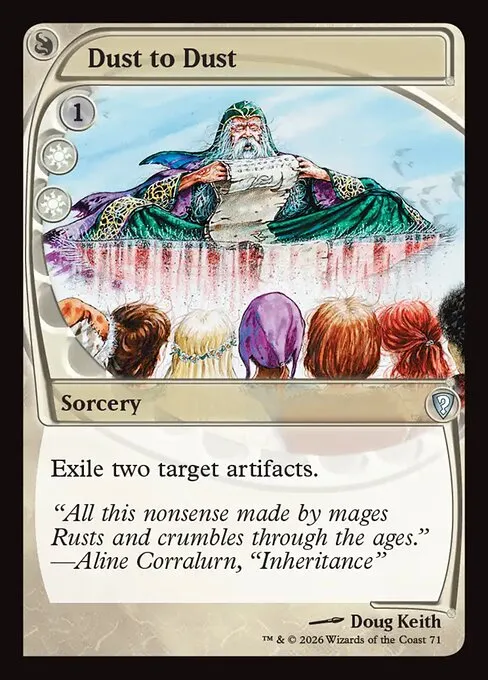 Dust to Dust · Mystery Booster: Commander Edition 71/2