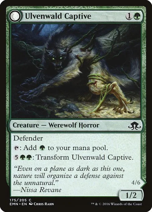 Ulvenwald Captive // Ulvenwald Abomination · Eldritch Moon 175/208