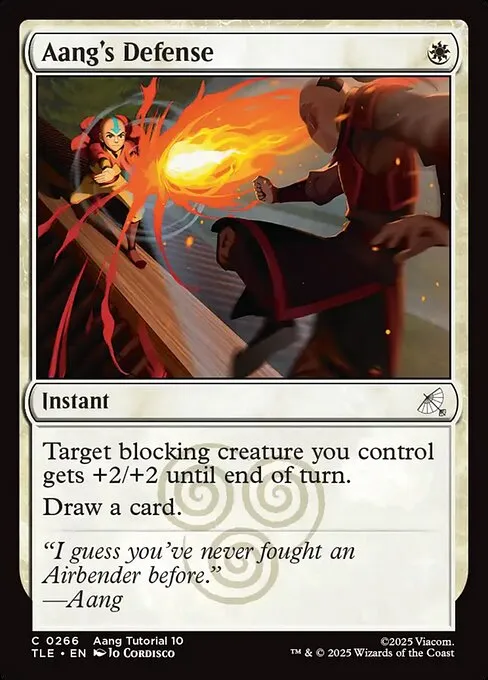 Aang's Defense · Avatar: The Last Airbender Eternal 266/317