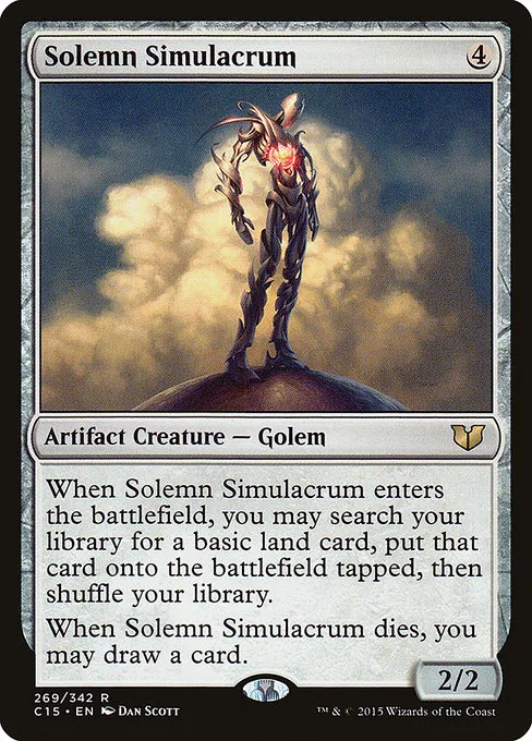 Solemn Simulacrum · Commander 2015 269/342